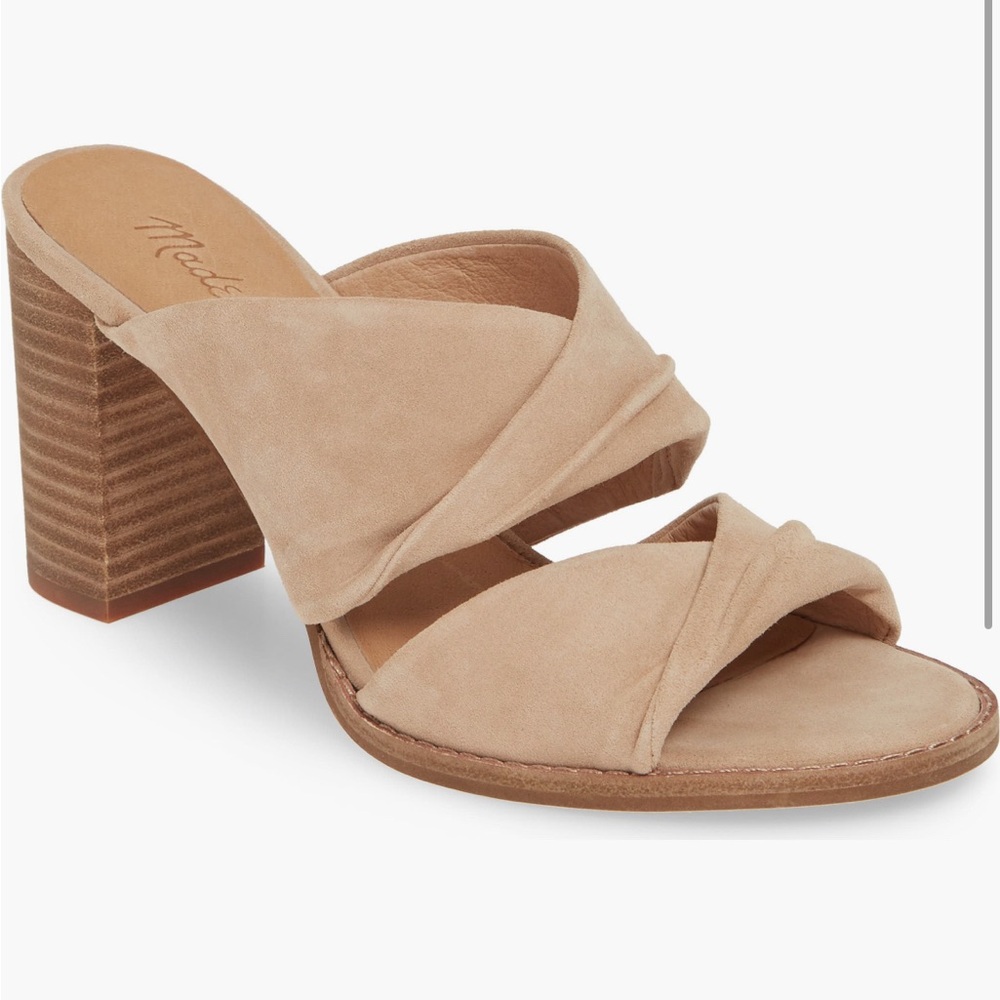 Madewell Gesine Open Toe Mule - Sand Dune